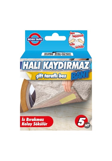HALI-KİLİM  KAYDIRMAZ/ SABİTLEME -YAPIŞTIRMA BANDI 50 MM X 5 MT