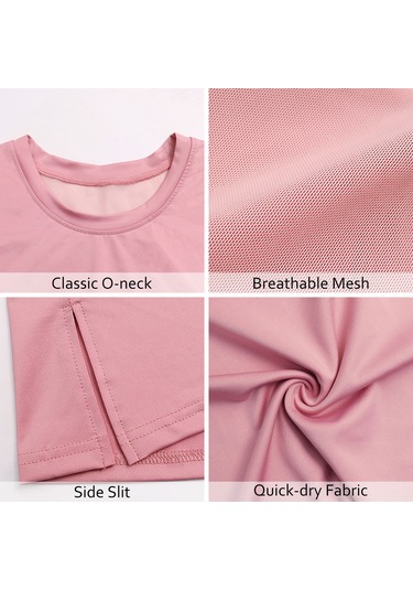 Wezone Kadınlar İçin Hızlı Kuruyan Esnek Mesh Spor Atleti - Koşu, Yoga Ve Fitness İçin Rahat Üst Giyim Sarı