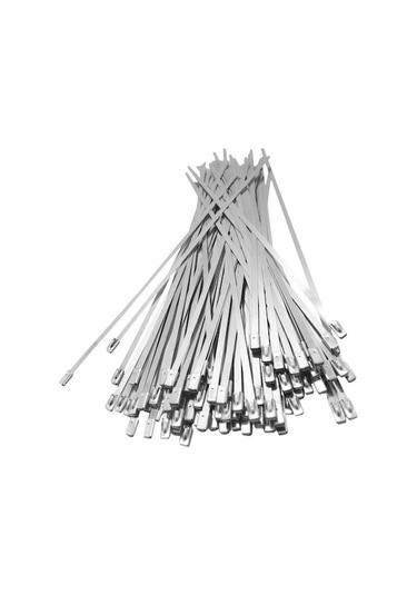 Pazly Suntek Paslanmaz Kablo Çelik Bağları Amaçlı 4.6x150mm 100xmulti Mu