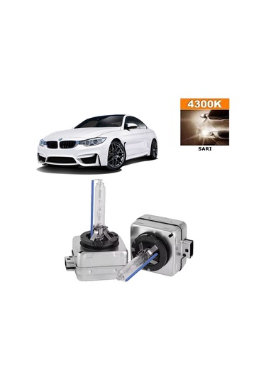 Bmw 4 Serisi F32 2012-2017 Xenon D1s / D1r 4300k Sarı Hıd Xenon Ampul 2 Adet