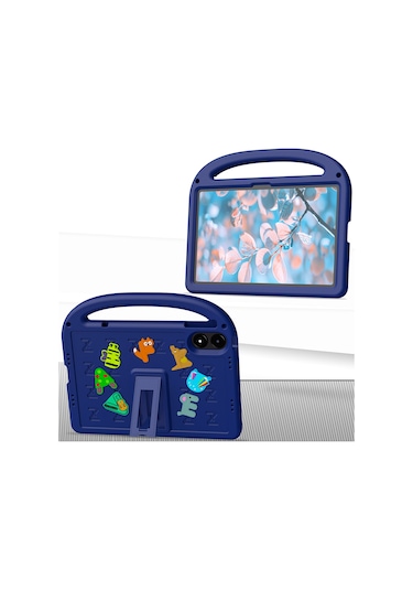 Xiaomi Poco Pad/redmi Pad Pro Kickstand Eva + Pc Kılıfı Omuz Askılı Tablet Kılıfı - Lacivert Tablet Kılıfı