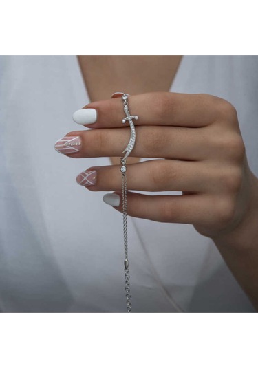 Casera's Gümüş Zülfikar Kılıcı Kadın Bileklik Csr2184521 Gümüş