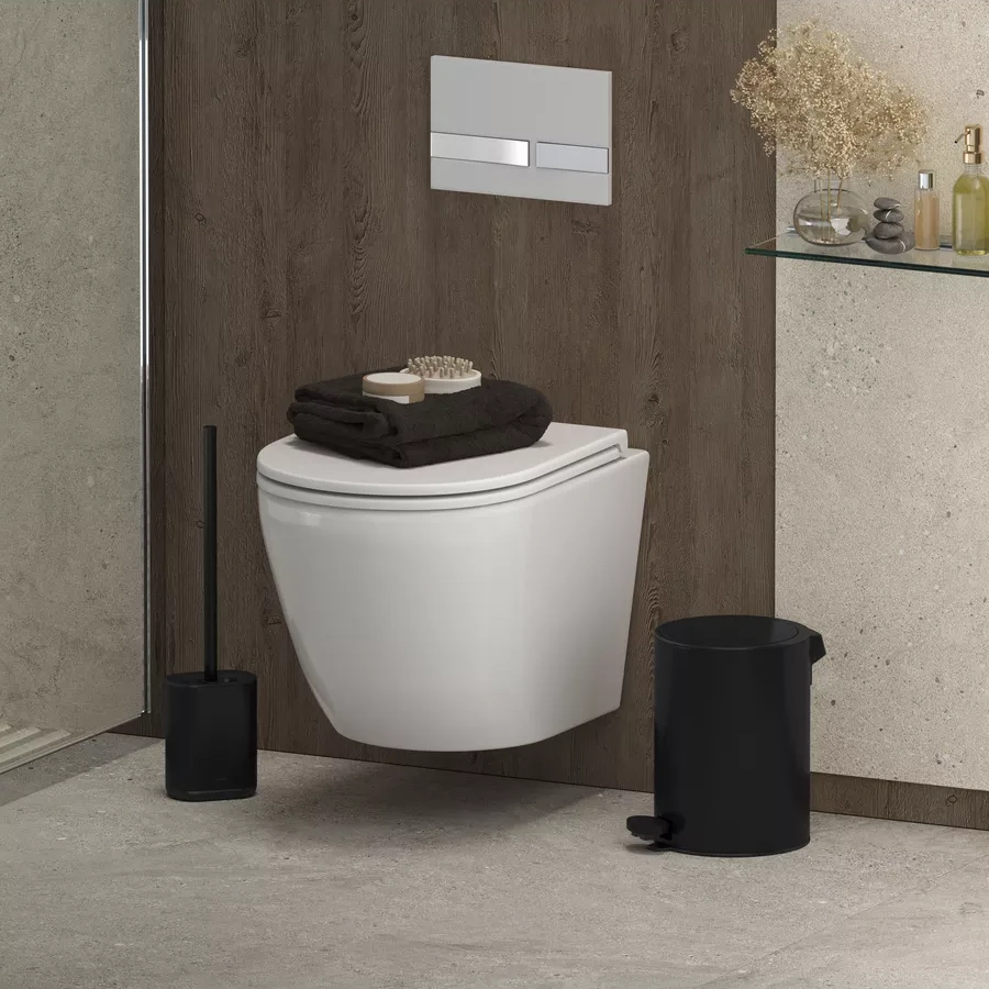 Stardis Ahşap Standlı Silikon Fırça 197047743 Siyah