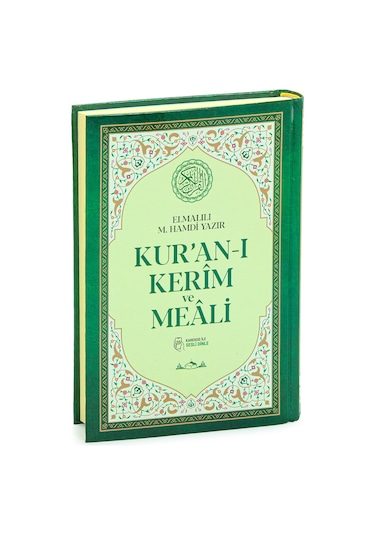 Kuranı Kerim Türkçe Mealli Orta Boy Yeşil - Qr Kodlu, Sesli Dinleme