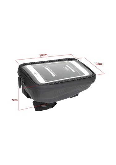 Rhınowalk Su Geçirmez Üst Tüp Çerçeve Çantası Dokunmatik Ekranlı Bisiklet Gidon Çantası Çok Renkli