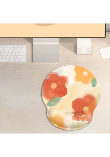 Suntek Ergonomik Mouse Pad Oyun Yazmak Için Rahat Çiçek