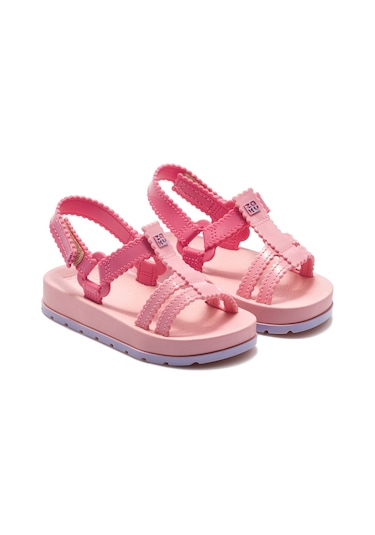 Nina Conectada Çocuk Sandalet Pembe 19/27 Pembe
