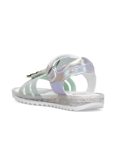 Elit Şa-p-034-25y Patik Kız Çocuk Düz Sandalet Yeşil Yeşil