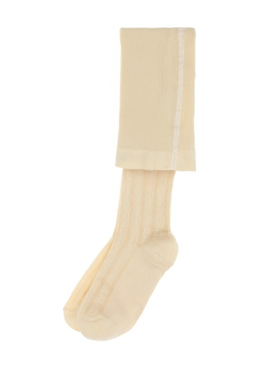 U.s. Polo Assn. Kız Çocuk Ekru Çorap Külotlu 50311325-vr019 Ecru