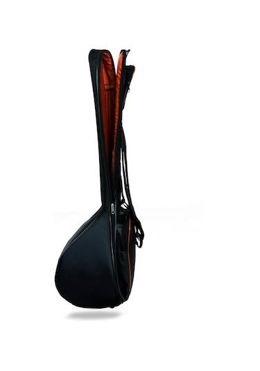 Profesyonel Su Geçirmez 20 Mm Pedli Gigbag Uzun Bağlama Saz Kılıfı Siyah