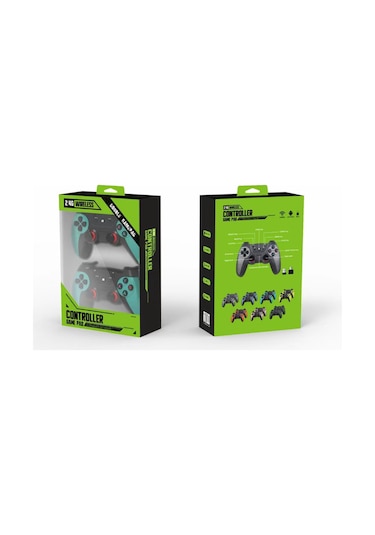 Xindoker 2.4g Kablosuz Oyun Kolu: Android/tv/ps3/pc Uyumlu, 400mah Pil, Çift Oynama, Renkli Kutuda