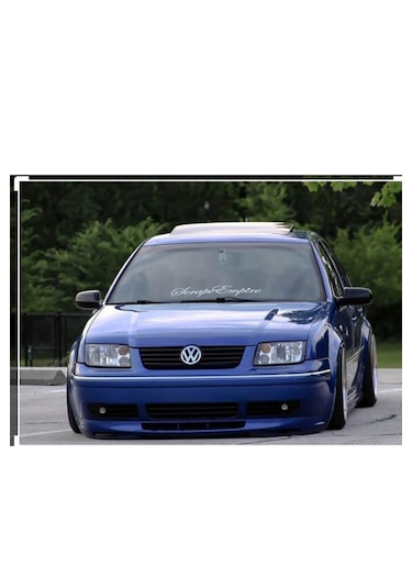 Vw Bora 25.yıl Ön Tampon Eki - Tam Uyumlu - Fiberlgass