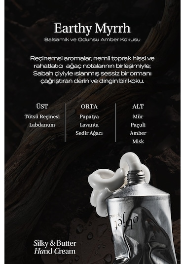 Kundal Silky & Buttery Hand Cream Earthy Myrrh