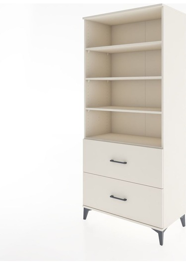 Hyperion Dolap 4 Raflı 2 Çekmeceli 88x44x195 Aytaşı-aytaşı Aytaşı