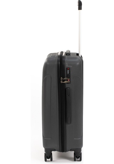 Petra Lüx 2'li Abs Valiz Seti Büyük & Orta Boy Antrasit Antrasit