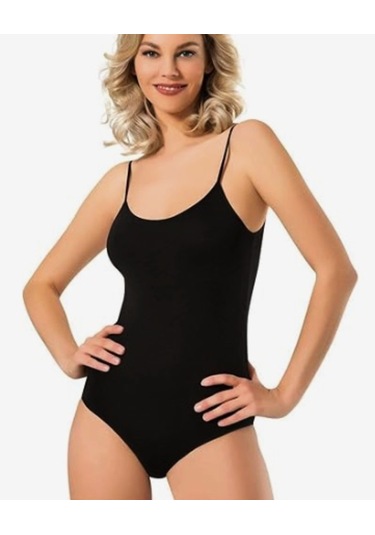 Seher Yıldızı Elastan İp Askı Body Skd 0066 6 Lı Paket Siyah