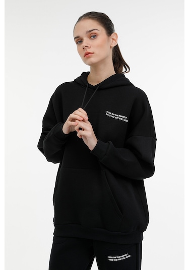 Lumberjack Wb Marcıa 17 3pr Siyah Kadın Sweatshirt 000000000101416189 Siyah