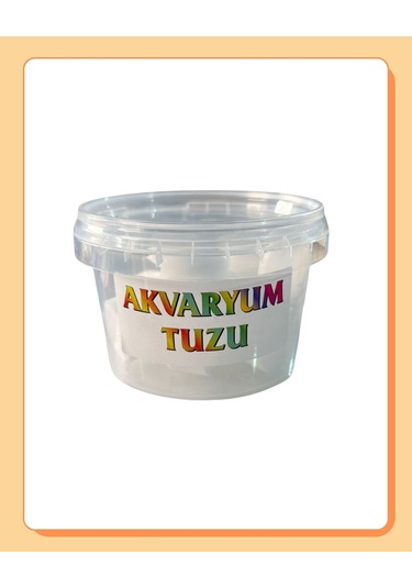 Saf Beyaz Tablet Akvaryum Tuzu 190gr