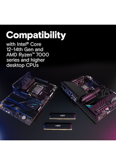 Crucial Pro OC CP2K16G60C36U5B 32 GB (2x16) DDR56000 MHz CL36 Ram