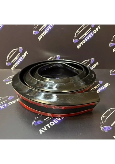 Avtosvet Opt Samurai Evrensel Parlak Siyah Bagaj Üzeri Lip Spoiler 180941216