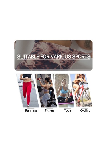 Reedark Kadınlar İçin Yüksek Bel Yoga Pantolonu - Şık Baskılı, Rahat Ve Esnek Spor Tayt Sarı