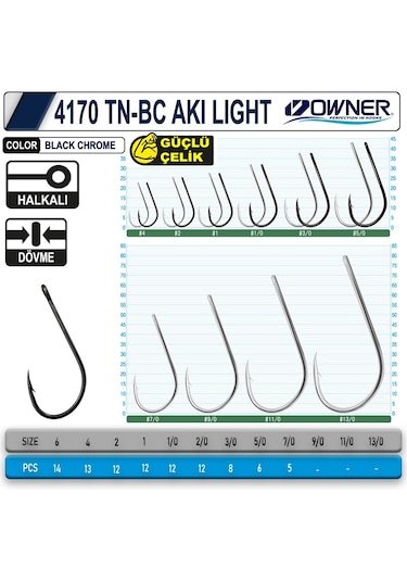 Owner 4170 Tn Akı Lıght - 3/0
