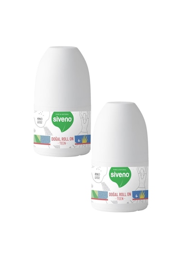 Siveno Doğal Roll-On Teen Pink 2 x 50 ML