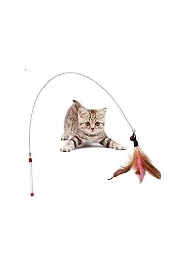 Eft Pet Peluş Demir Kedi Oyun Oltası 90 Cm