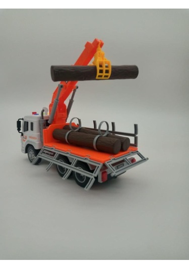 Ceren Ctoys Sesli Işıklı Kütük Taşıyıcı Vinç Kamyon Wy300f
