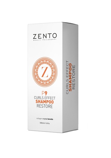 Zento Bukle Belirginleştirme Etkili Saç Bakım Şampuanı 500 ML