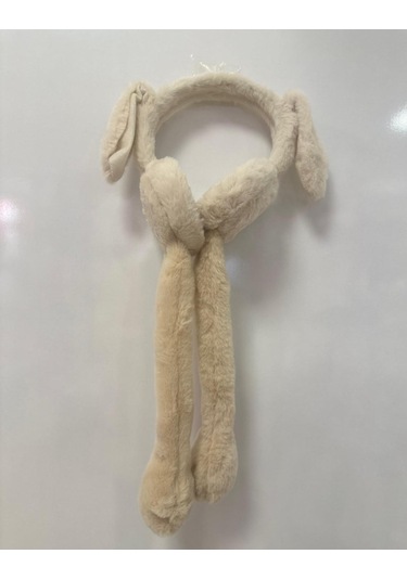 Gala Hareketli Sesli Çocuk Tavşan Kulaklık Kahverengi