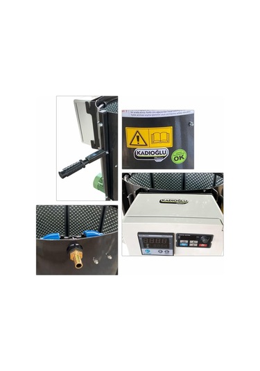 Kadıoğlu Cks80D Ceviz Soyma Makinası Devir Ayarlı