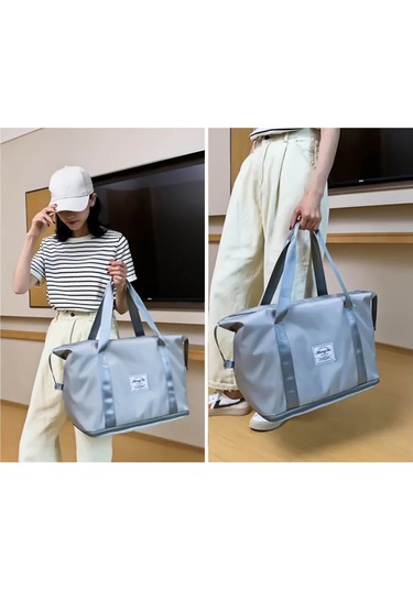 Bestshop1 Seyahat El Çantası Uçak İçin Spor Şeklinde Dönüştürülebilir Çanta 300414590