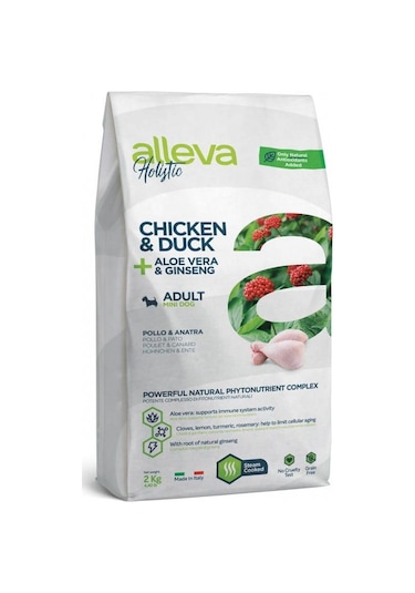 Alleva Holistic Tavuk ve Ördekli Mini Yetişkin Köpek Maması 12 KG