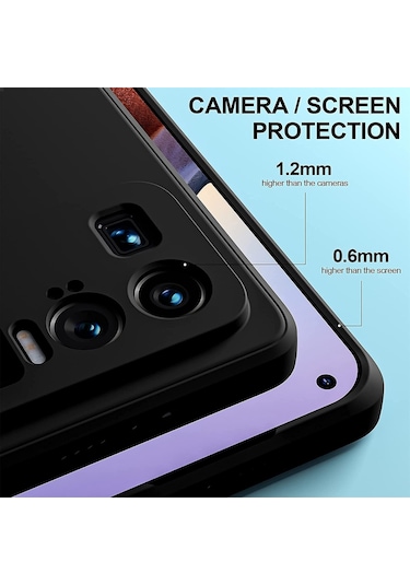 Xiaomi Mi 11 Ultra Silikon Kılıf 3d Kamera Korumalı İçi Süet