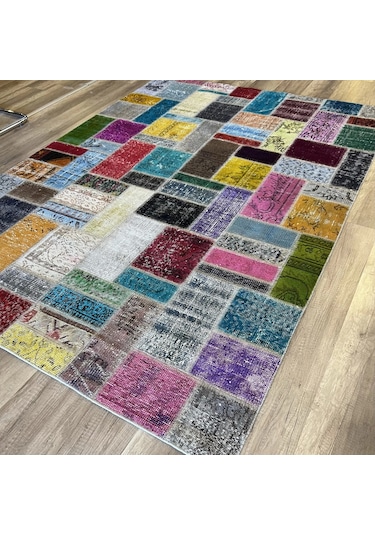 Hoom Rugs Patchwork Multy El Dokuma Kilim