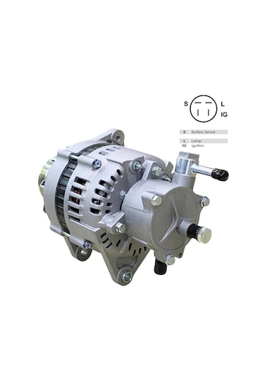 24v Alternatör Dinamo 45 A 3 Fiş S-l-ıg Isuzu Champıon Otobüs