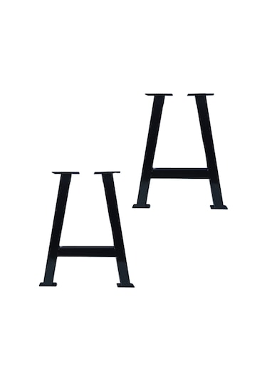 CVTdesign Metal Sehpa Ayakları Ahşap Masif Kütük Orta Sehpa Ayağı Ayak Seti