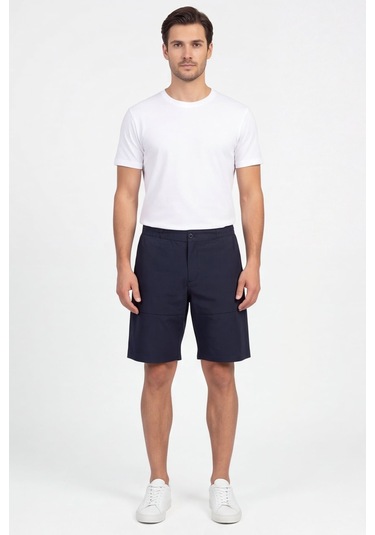 Giotelli Lacivert Bermuda Shorts