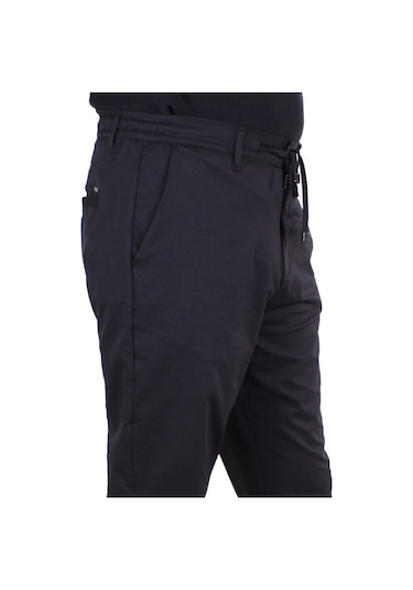 Twister Crespo 794 Siyah Normal Bel Dar Paça Erkek Kanvas Pantolon Siyah