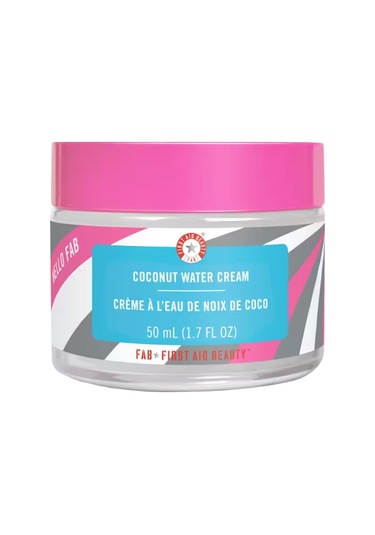 First Aid Beauty Hello Fab Coconut Water Cream - Hindistan Cevizi Suyu İçeren Nemlendirici Krem 50 Ml
