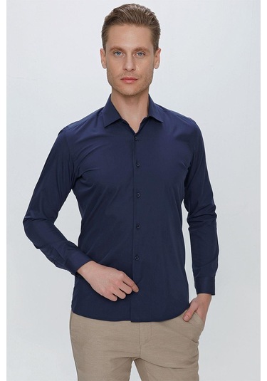 Gk 649 Lacivert Altro Gömlek Lacivert