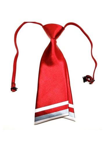 Ocean Pole Bayan Kravat Kırmızı Kırmızı