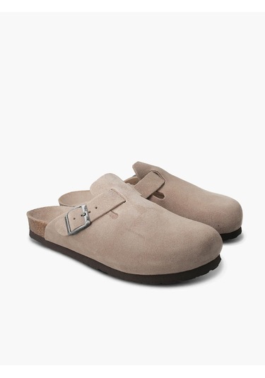 Riva Velour Taupe Terlik Erkek Rıva 105495 Genuins Velour Taupe Riva Velour Taupe