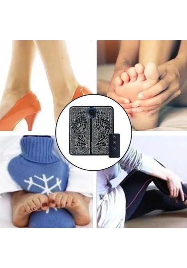Profesyonel Elektrikli Ayak Masajı Şarj Edilebilir Dikdörtgen Kas Rahatlatmak