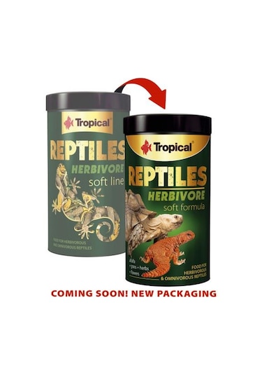 Tropical Reptiles Herbivore Sürüngen Yemi 250ml/65g