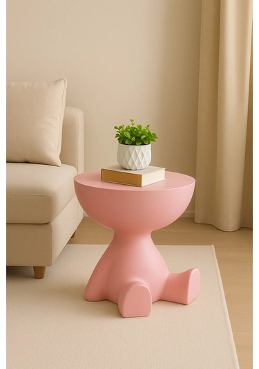 Tedy Yan Sehpa & Ayıcık Zigon Sehpa & Pinterest Sehpa Modeli - Pembe Pembe