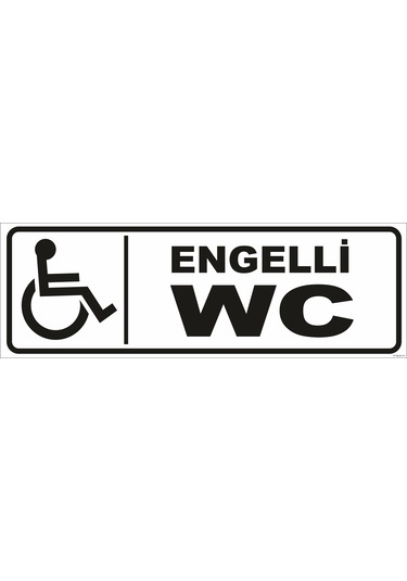 ENGELLİ WC LEVHASI