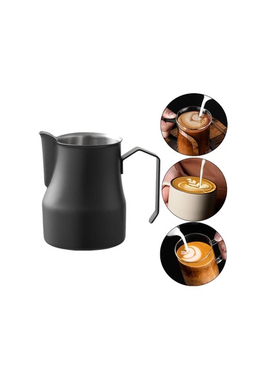 Suntek Sıcak Çikolata Ev Restoranı Için Süt Köpürtme Sürahisi Paslanmaz Çelik