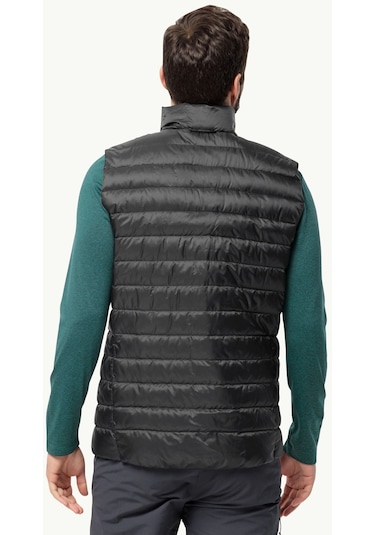 Jack Wolfskin Pilvi Down Erkek Outdoor Yelek Siyah